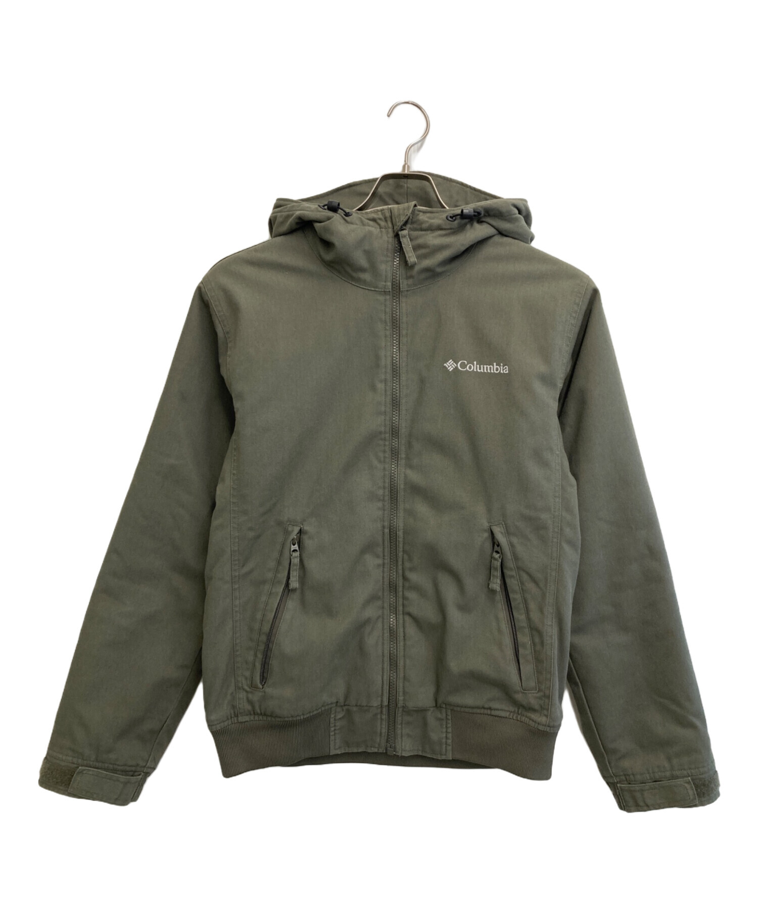 中古・古着通販】Columbia (コロンビア) フーデッドジャケット カーキ 