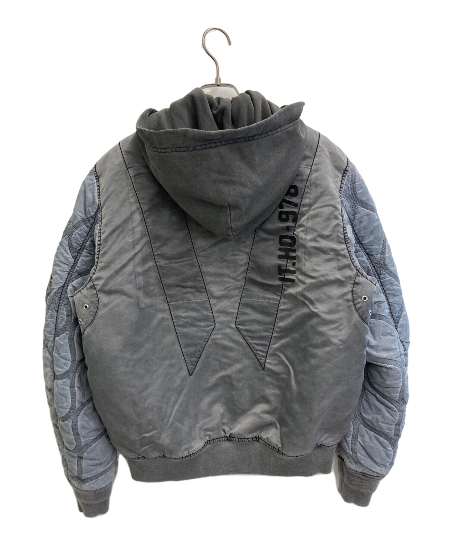 中古・古着通販】DIESEL (ディーゼル) フード ミックスマテリアル 
