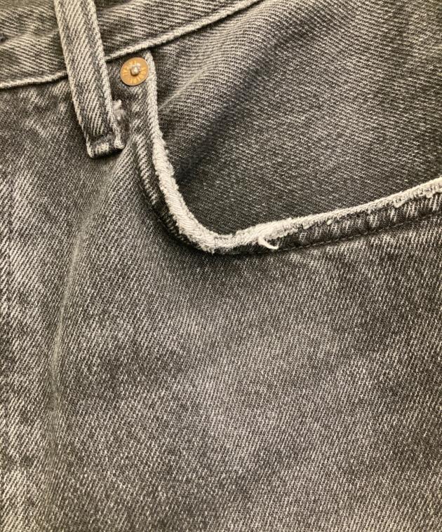 中古・古着通販】agolde (エーゴールドイー) デニムパンツ ブラック