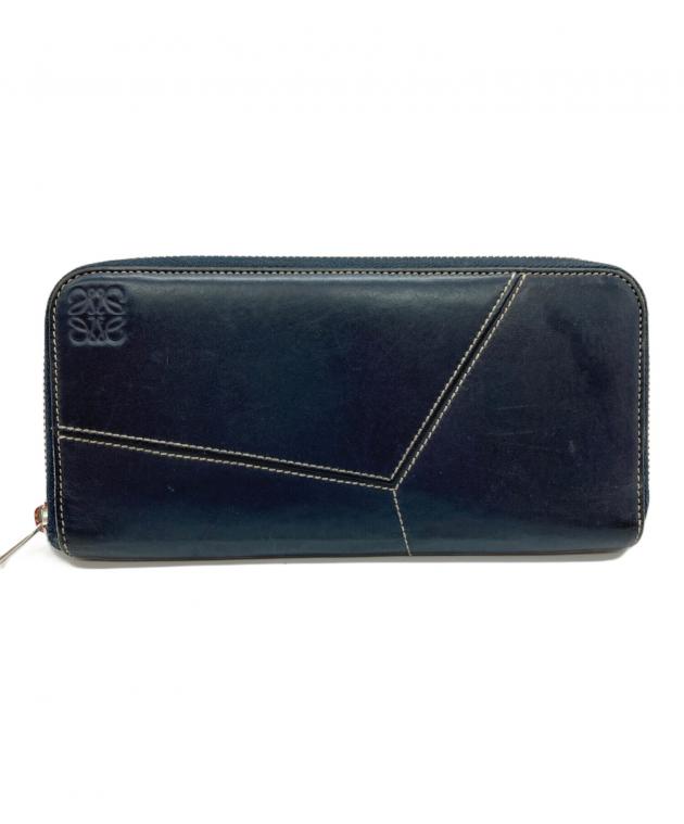 中古・古着通販】LOEWE (ロエベ) パズルステッチロングウォレット