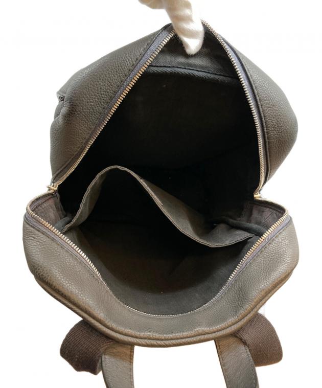 中古・古着通販】LOEWE (ロエベ) ミリタリーバックパック グレー