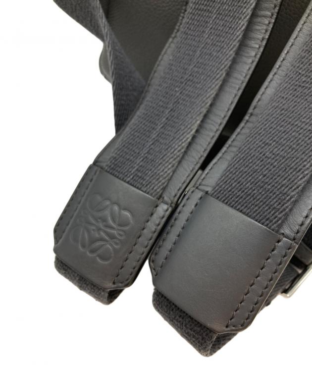 中古・古着通販】LOEWE (ロエベ) ミリタリーバックパック グレー
