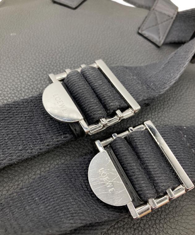 中古・古着通販】LOEWE (ロエベ) ミリタリーバックパック グレー