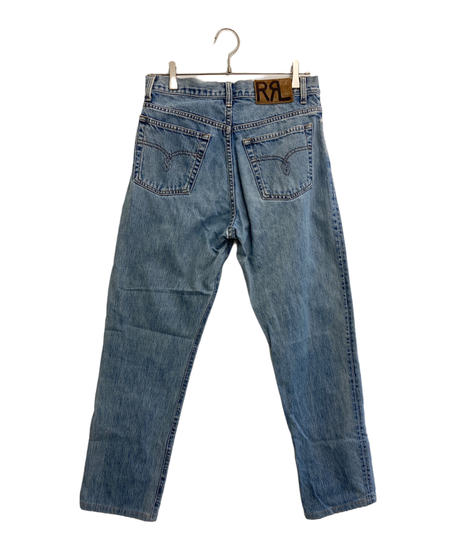 中古・古着通販】RRL (ダブルアールエル) デニムパンツ ブルー サイズ