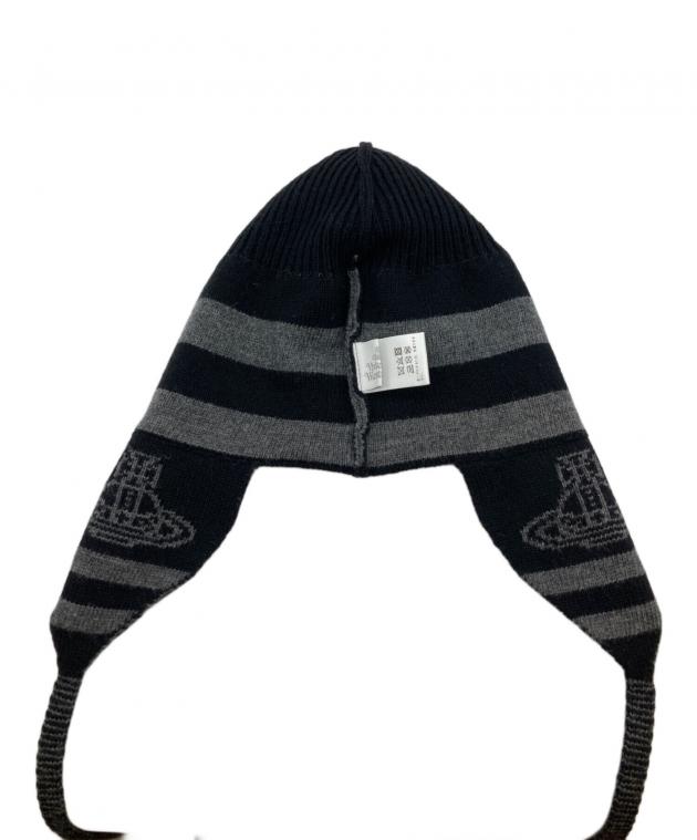 公式 ヴィヴィアン ニット帽 未使用 グレー タグ付き ヴィヴィアン ニット帽 グレー vivienne westwood - メルカリ