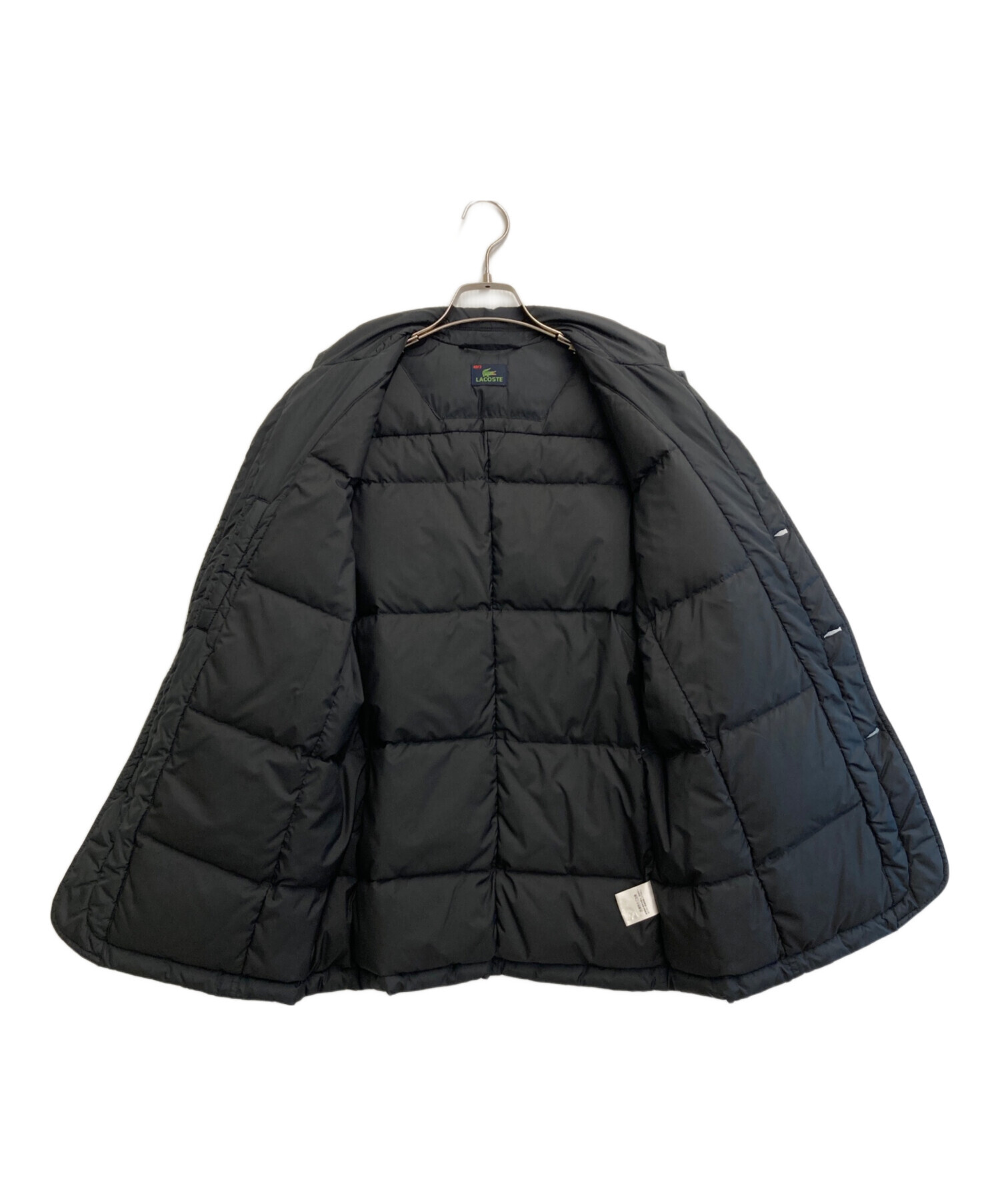 中古・古着通販】LACOSTE (ラコステ) ダウンジャケット ブラック 