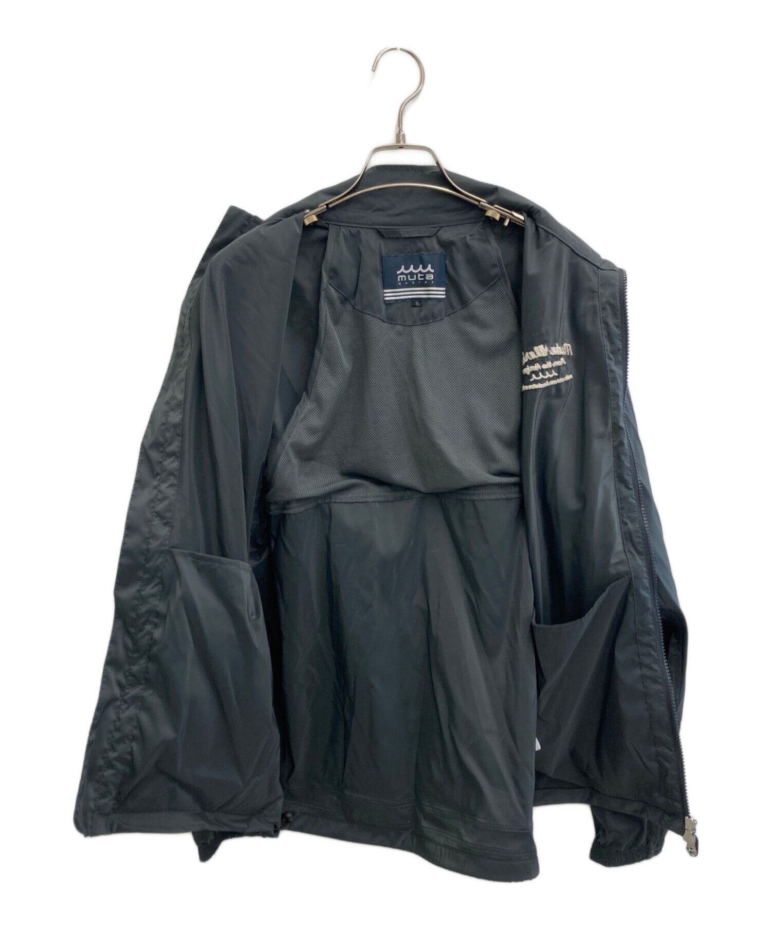 中古・古着通販】muta (ムータ) 撥水ストレッチジップブルゾン グレー