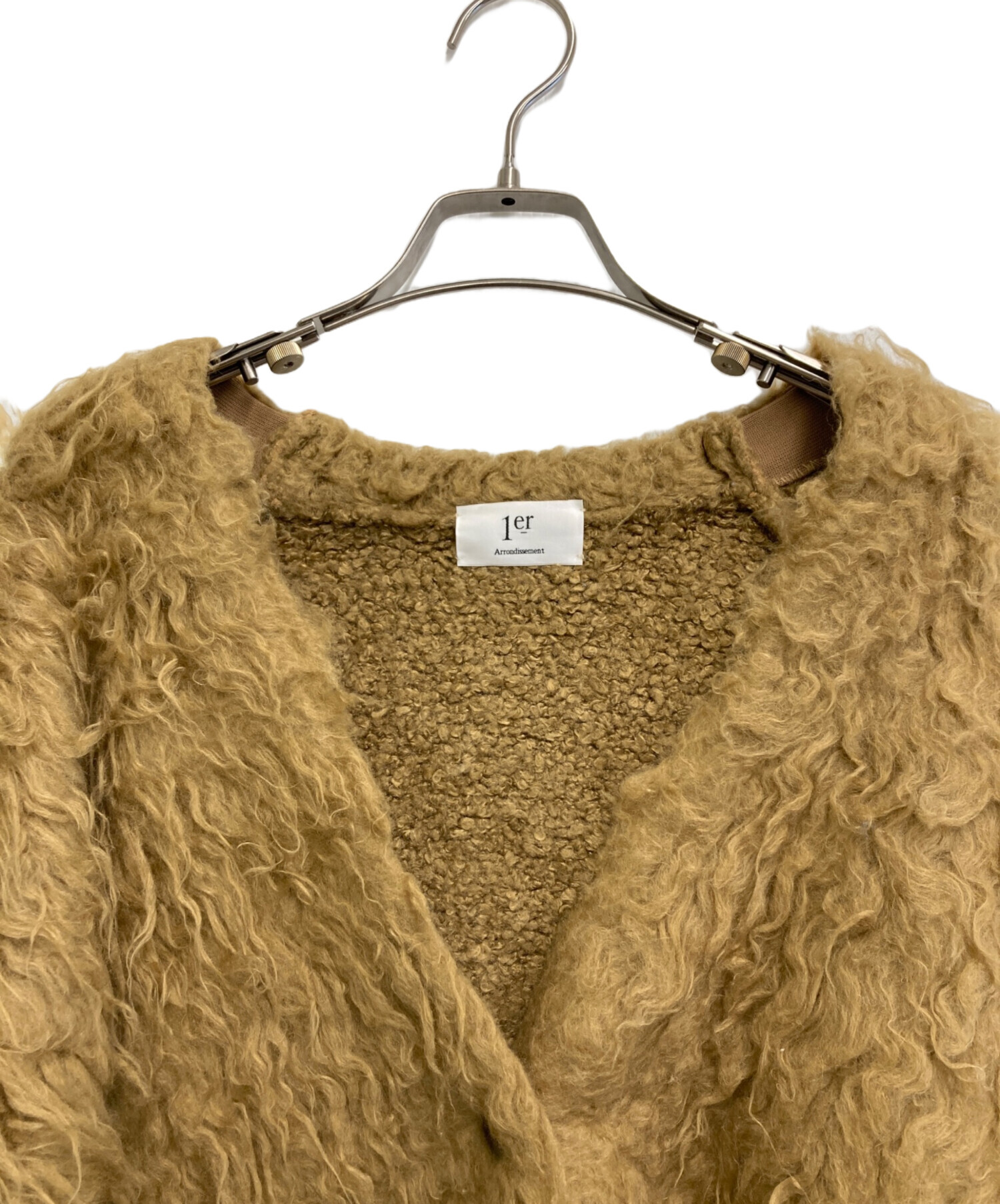 1er Arrondissement カーディガン F 茶系 【古着】【中古】 中古・古着通販】1er Arrondissement (プルミエ アロンディスモン