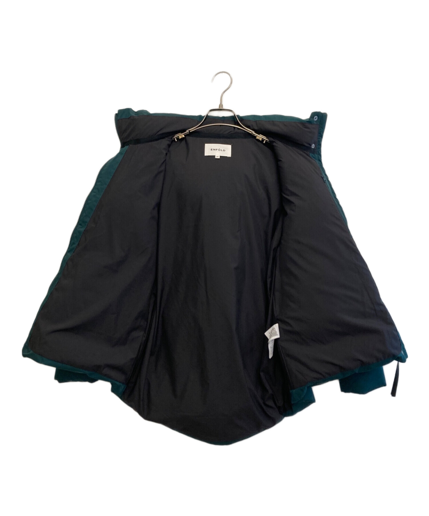 19AW PEツイル　Aラインショートダウンジャケット 中古・古着通販】ENFOLD (エンフォルド) 19AW PEツイル Aライン