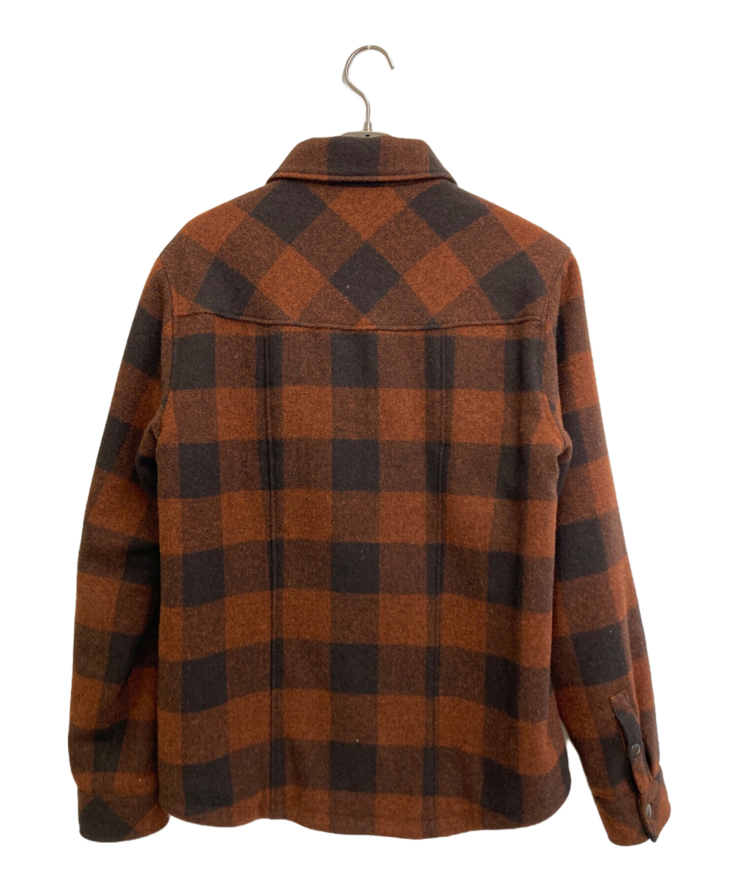 中古・古着通販】A.P.C. (アーペーセー) チェックジャケット ブラウン 