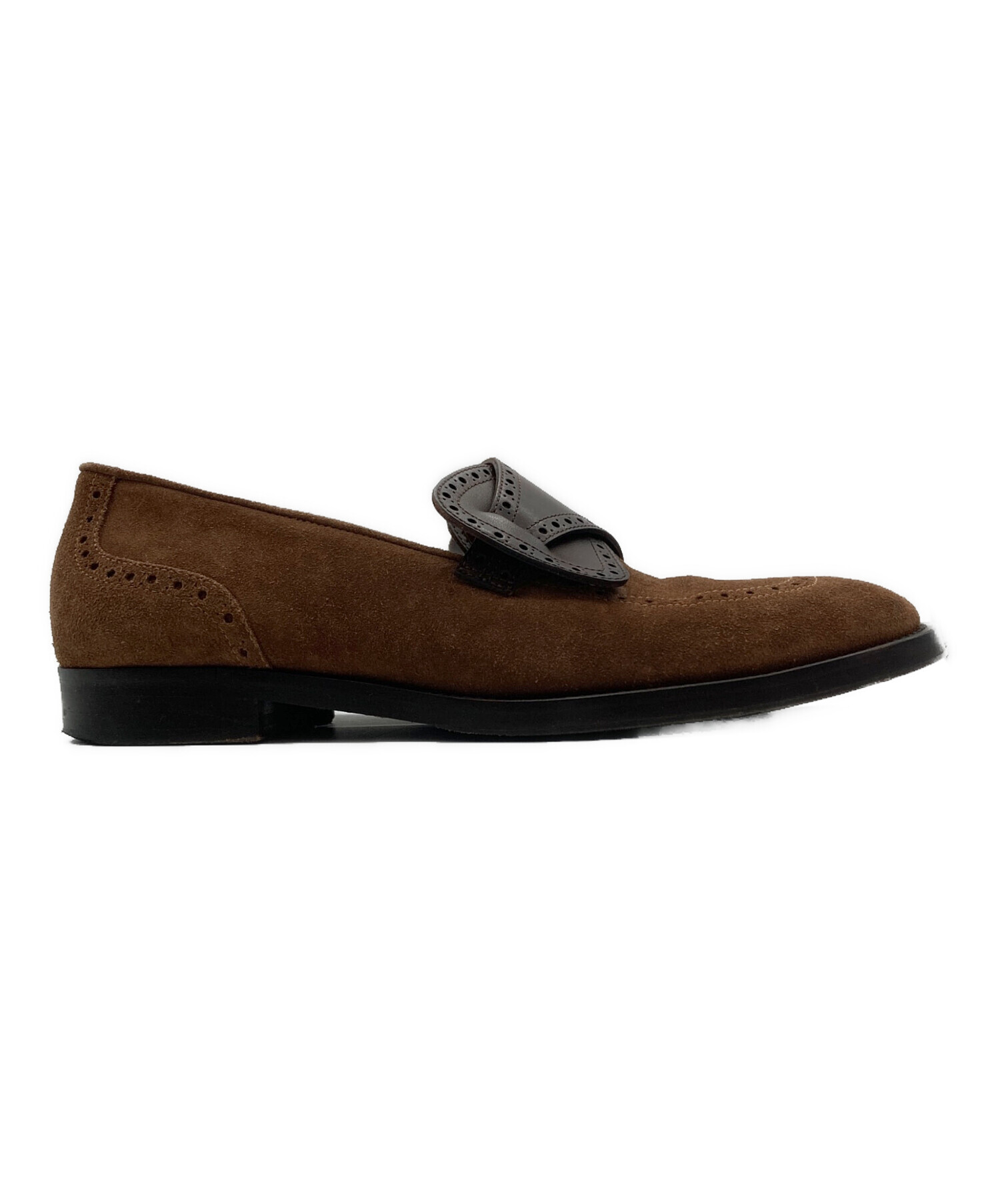【かん】 EDHEN MILANO ダブルモンクスエードローファー EDHEN MILANO ダブルモンクスエードローファー