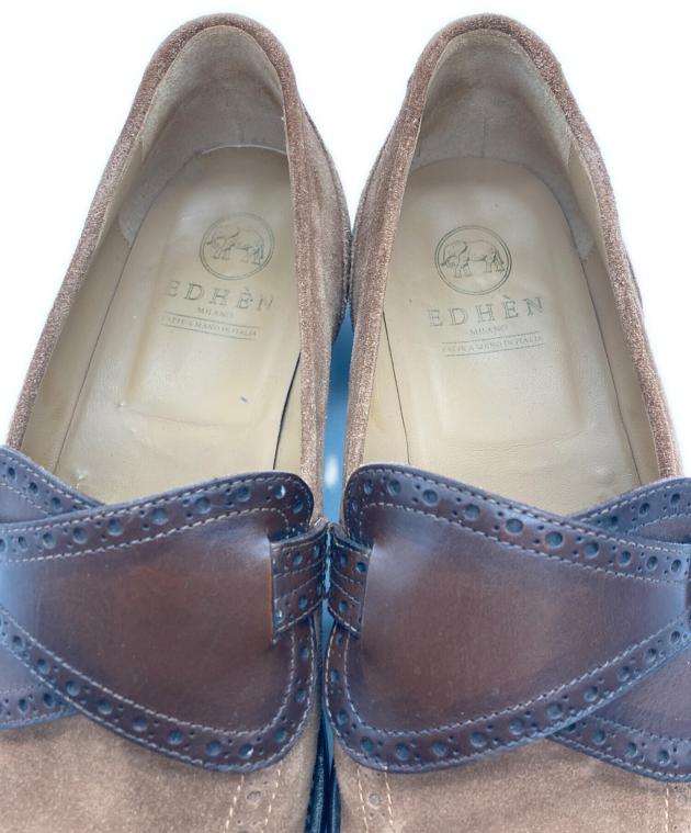 中古・古着通販】EDHEN MILANO (エデンミラノ) スウェードローファー