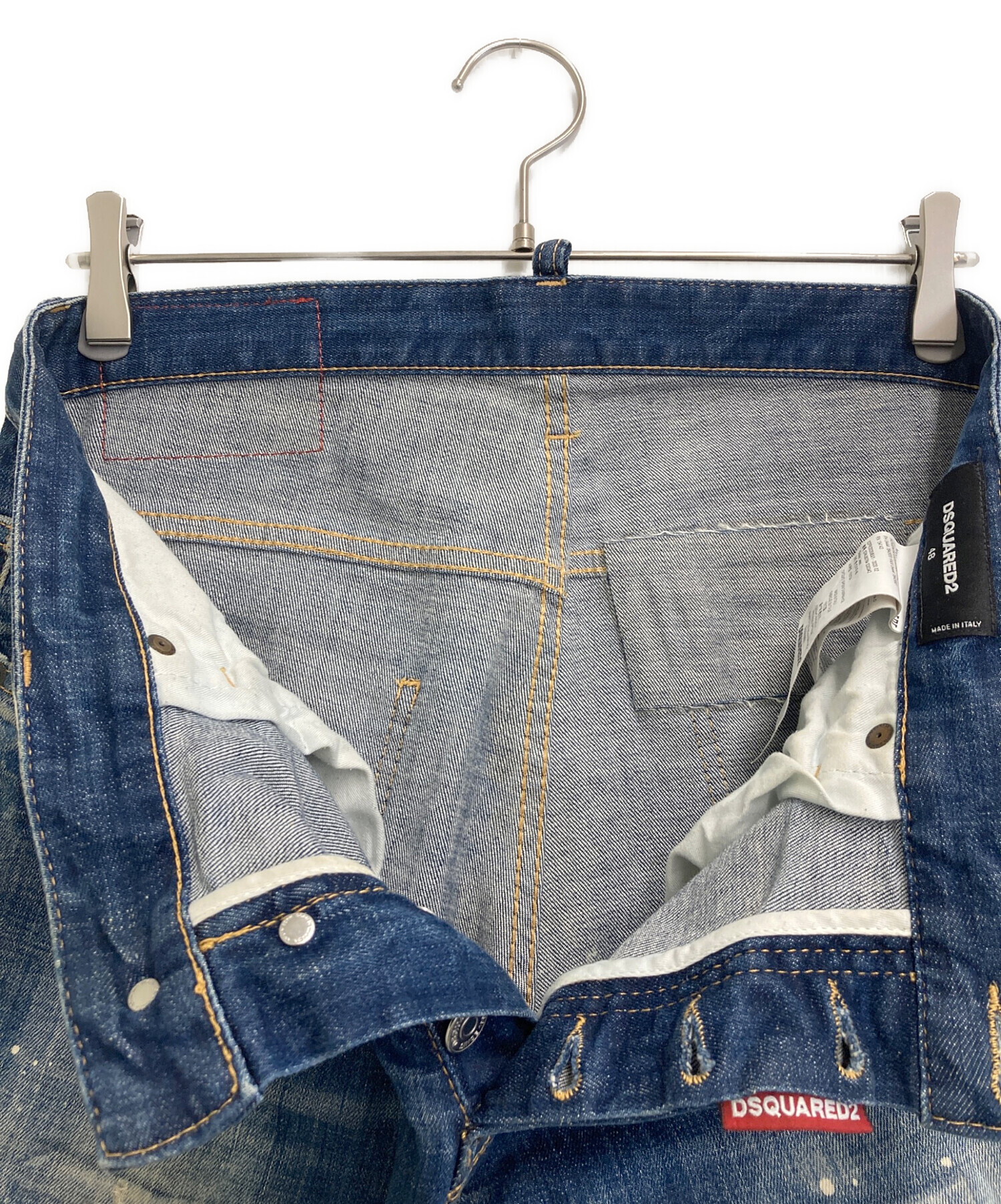 中古・古着通販】DSQUARED2 (ディースクエアード) ダメージデニム