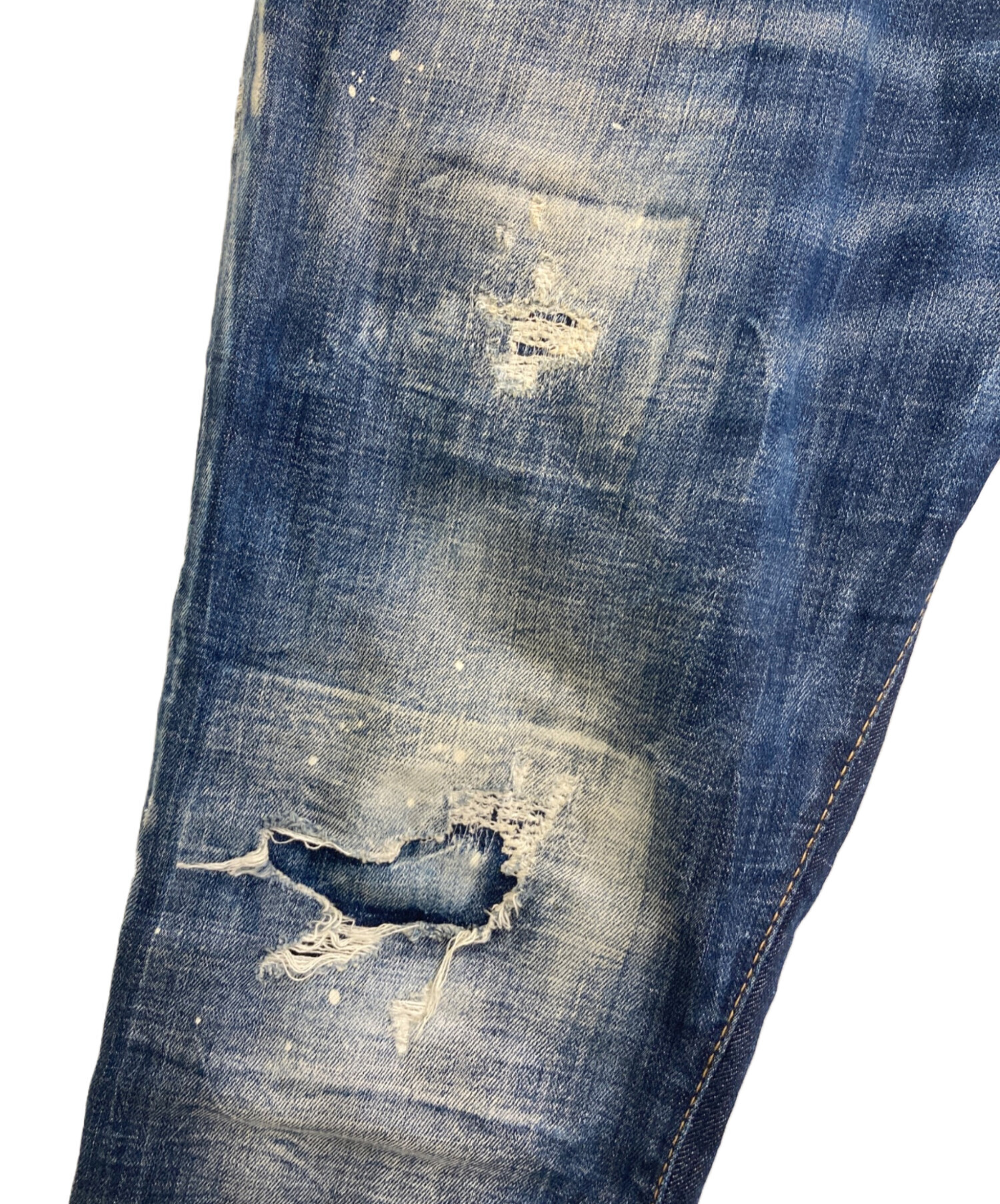 中古・古着通販】DSQUARED2 (ディースクエアード) ダメージデニム