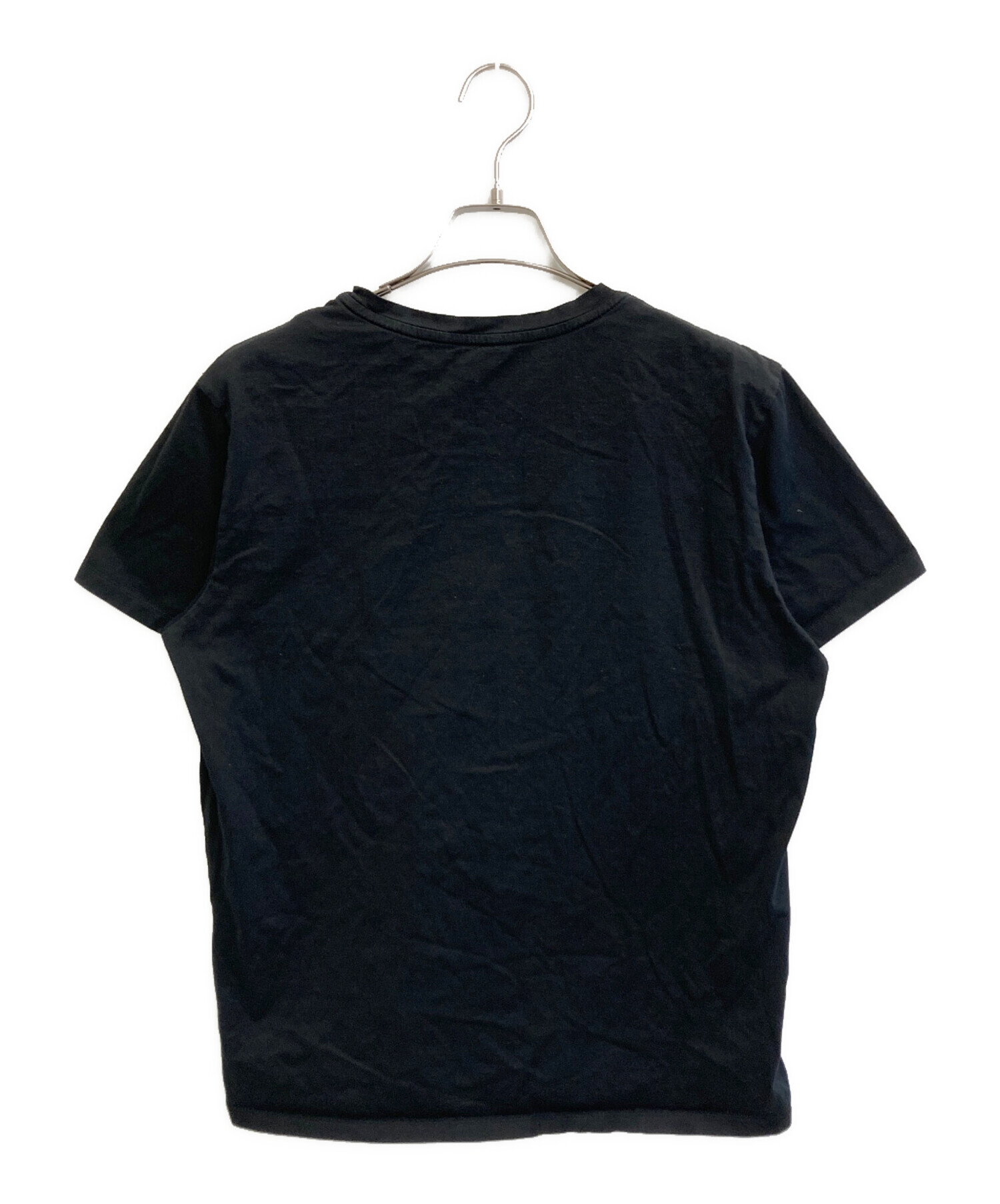 中古・古着通販】MONCLER (モンクレール) ロゴクルーネックTシャツ