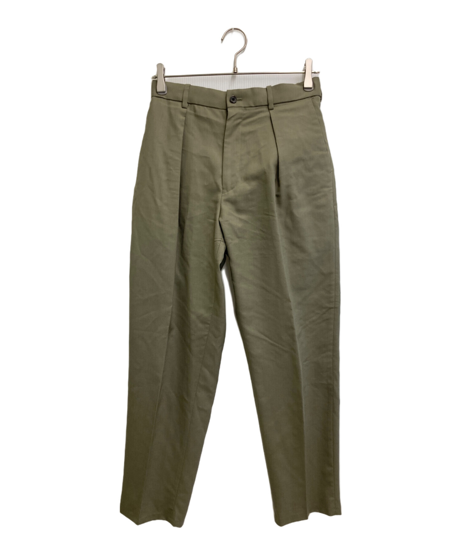 中古・古着通販】MARKAWARE (マーカウェア) FRONT PLEATS PEGTOP