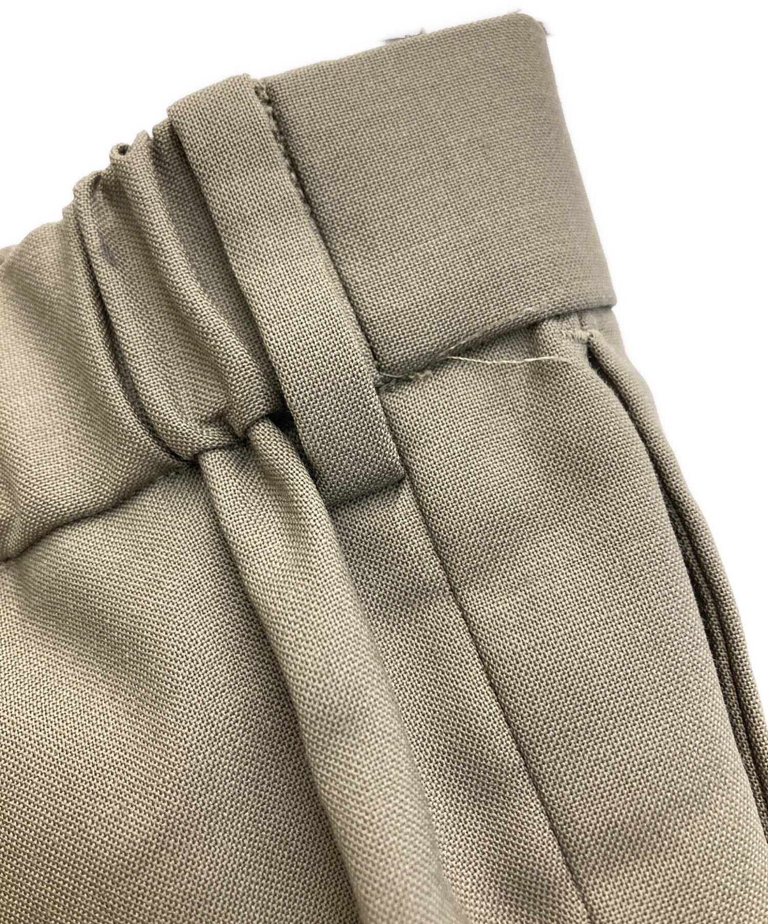 中古・古着通販】MARKAWARE (マーカウェア) FRONT PLEATS PEGTOP