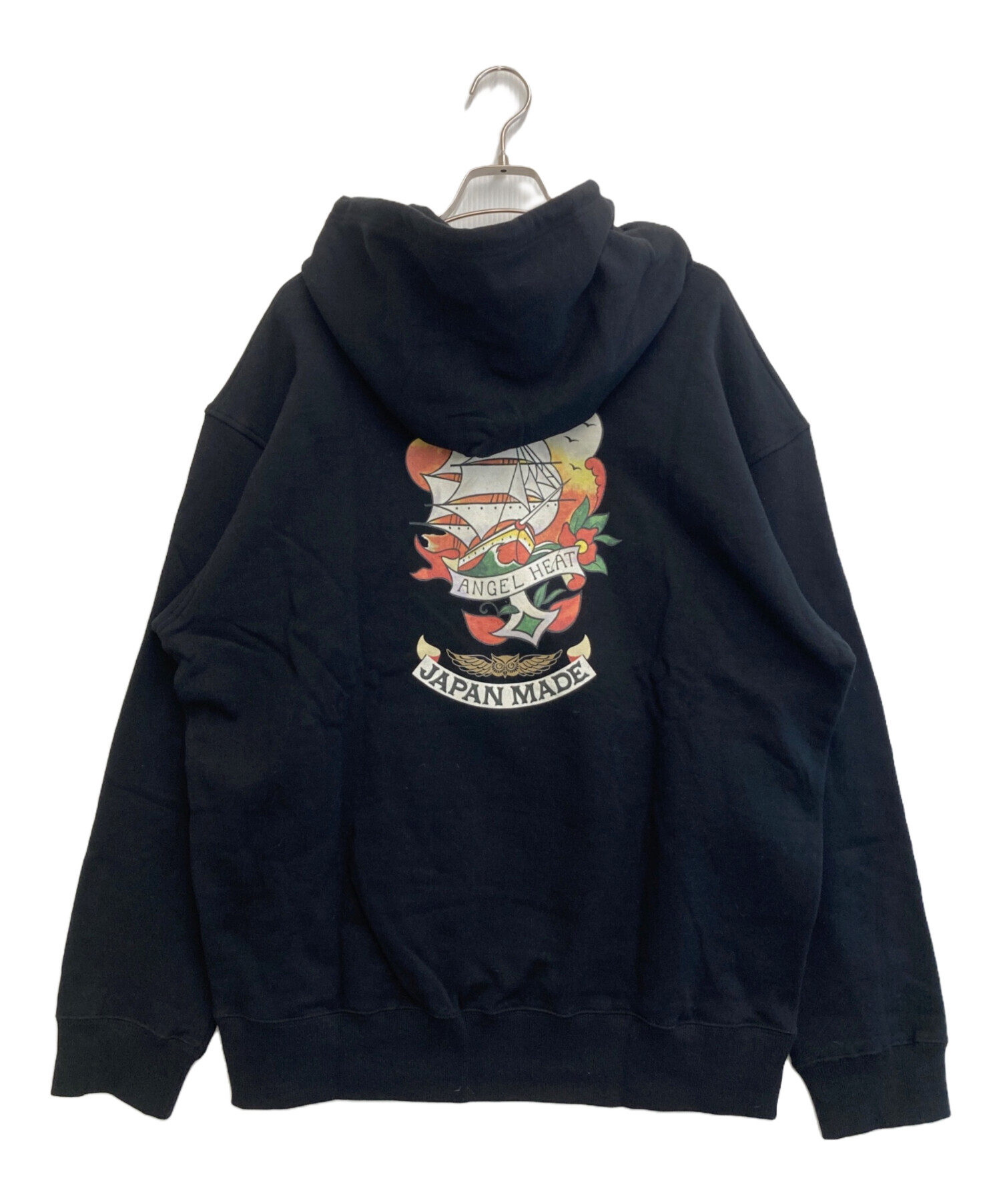 Ys(ワイズ) REGULAR FIT LOGO SWEATER HOODIE メンズ  4【中古】【ブランド古着バズストア】 中古・古着通販】wild side brosh (ワイルドサイドブロッシュ) YOHJI