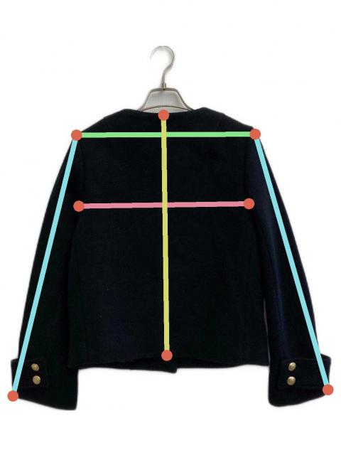 中古・古着通販】Apuweiser-riche (アプワイザーリッシェ) 金釦ノー