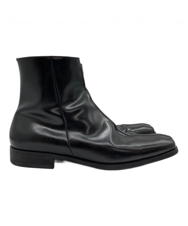中古・古着通販】PRADA (プラダ) スクエアトゥサイドジップブーツ