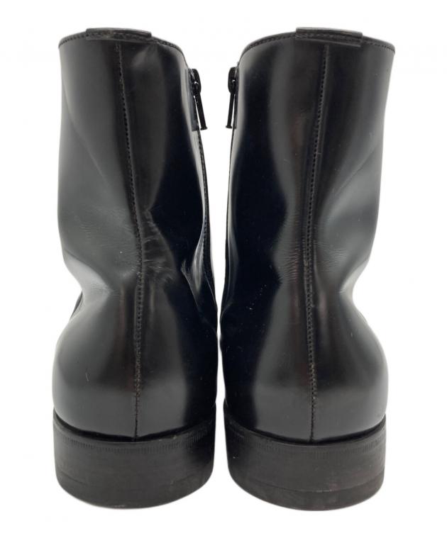 中古・古着通販】PRADA (プラダ) スクエアトゥサイドジップブーツ
