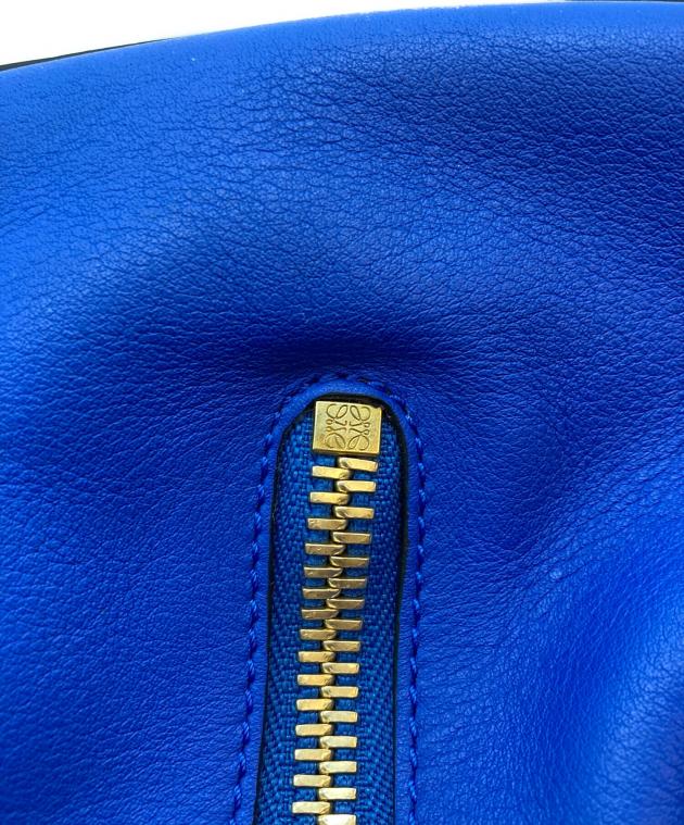 中古・古着通販】LOEWE (ロエベ) ハンモックバッグ ブルー サイズ