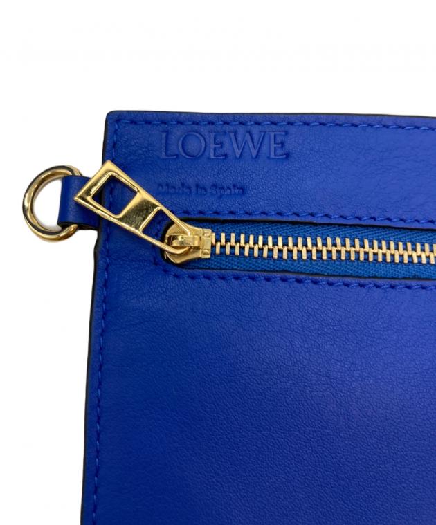 中古・古着通販】LOEWE (ロエベ) ハンモックバッグ ブルー サイズ