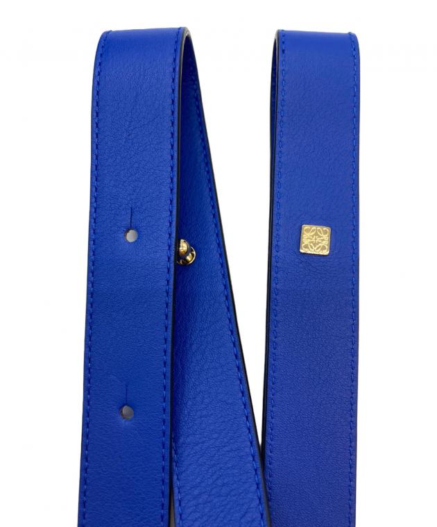 中古・古着通販】LOEWE (ロエベ) ハンモックバッグ ブルー サイズ