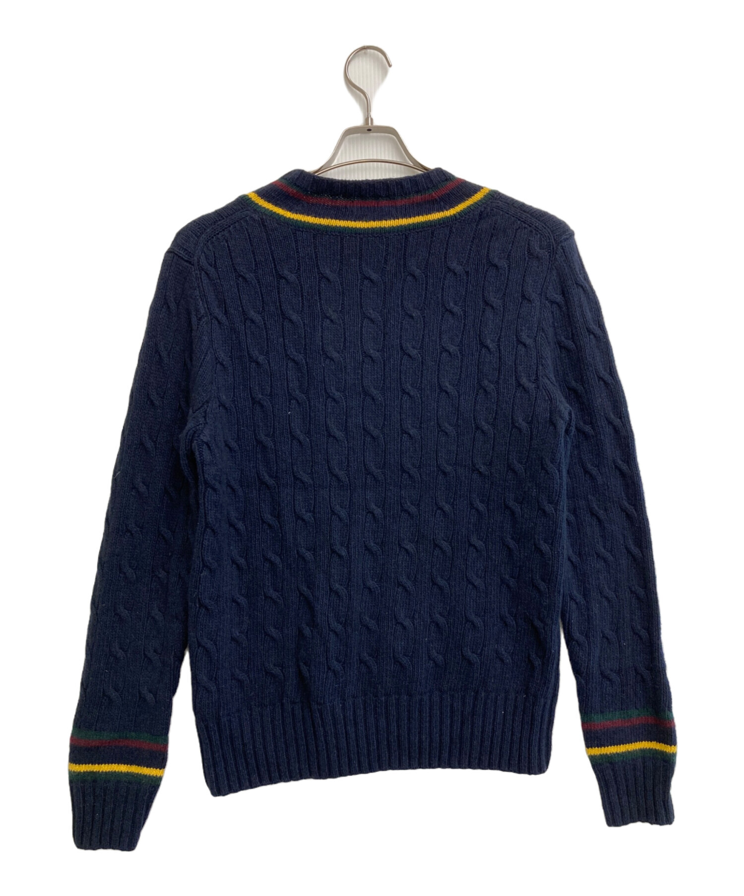 Polo Ralph Lauren ネイビー ケーブルニット ロンT セット M RALPH 