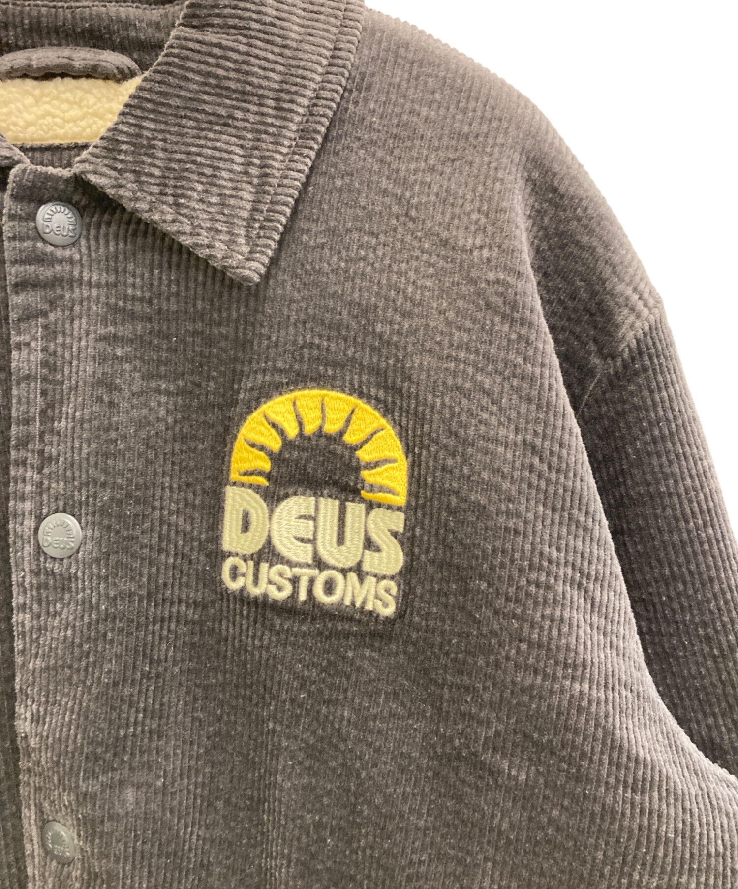 DEUS EX MACHINA コーデュロイジャケットMサイズ 中古・古着通販】DEUS EX MACHINA (デウス エクス マキナ