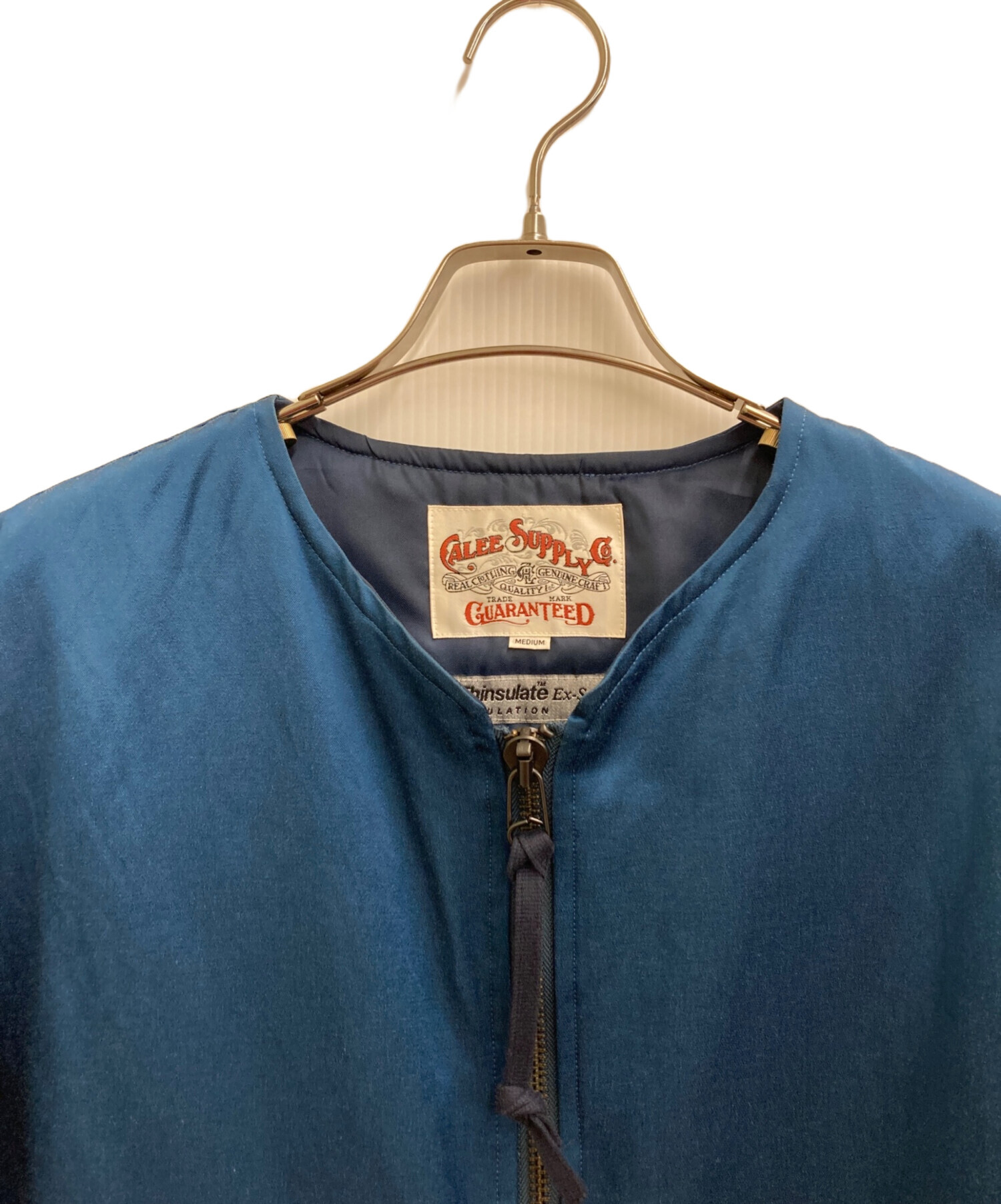 中古・古着通販】CALEE SUPPLY (キャリー) Satin insulation jacket