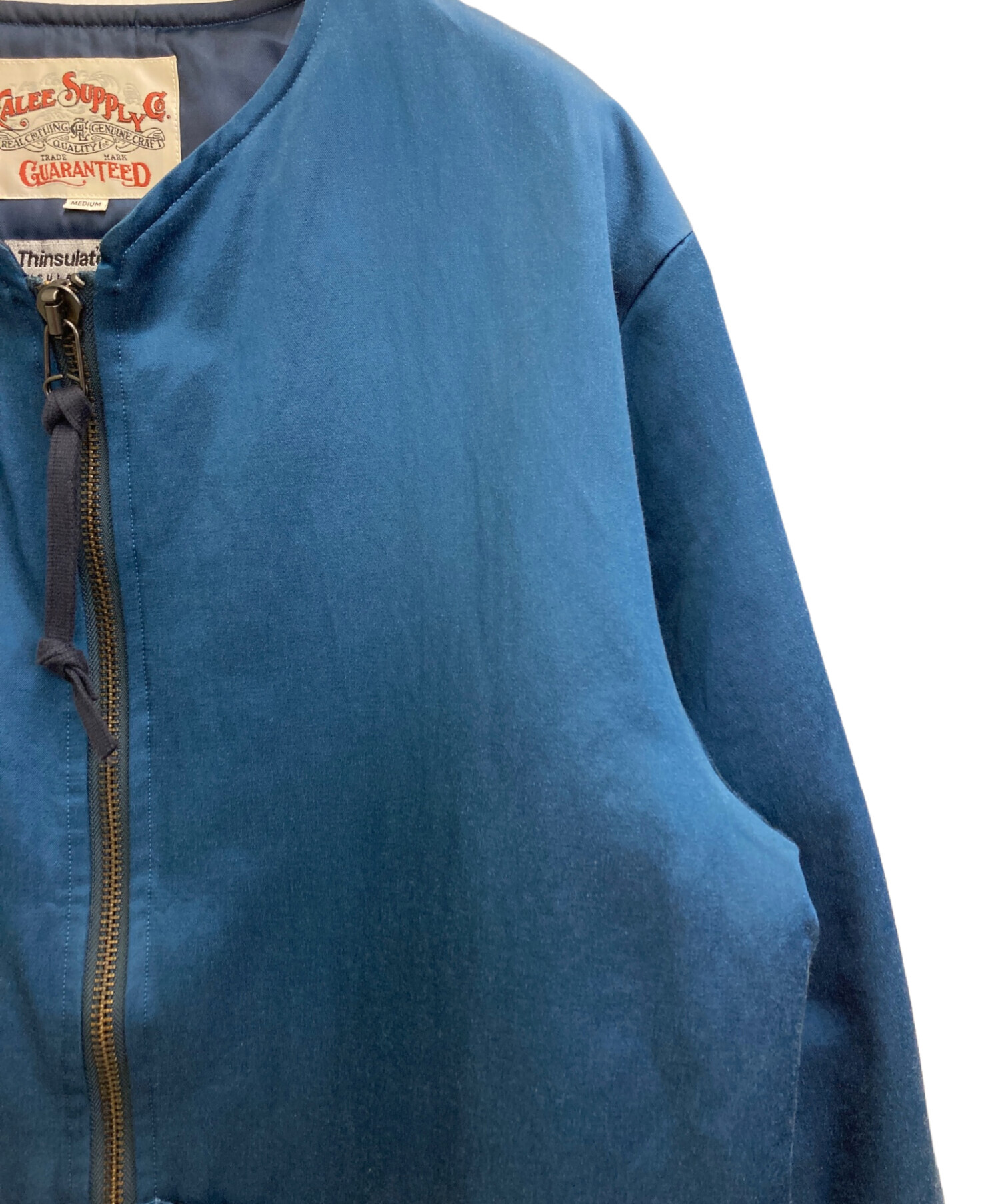 中古・古着通販】CALEE SUPPLY (キャリー) Satin insulation jacket