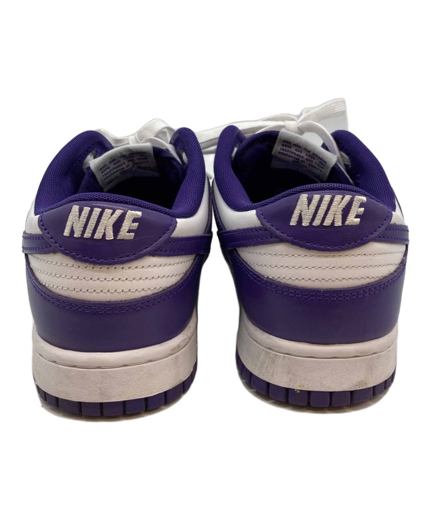 中古・古着通販】NIKE (ナイキ) スニーカー ホワイト×パープル サイズ 
