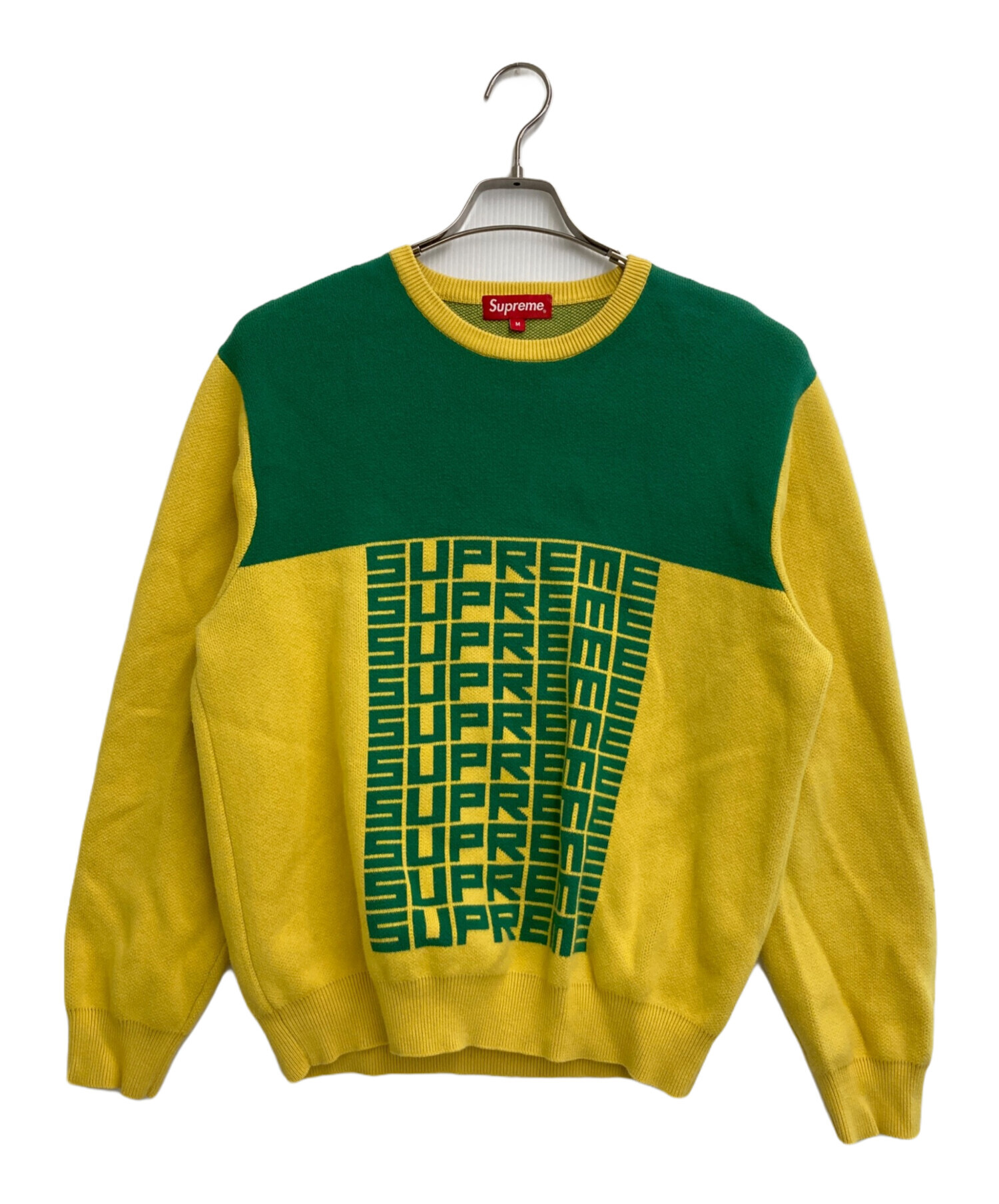 中古・古着通販】SUPREME (シュプリーム) Logo Repeat Sweater 