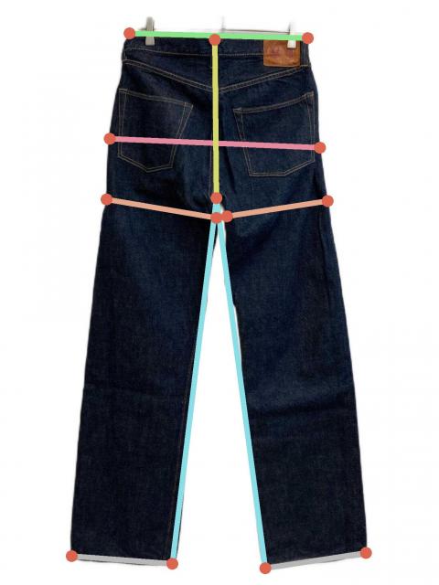 中古・古着通販】FULLCOUNT (フルカウント) Lot 0105 Wide Denim 13.7