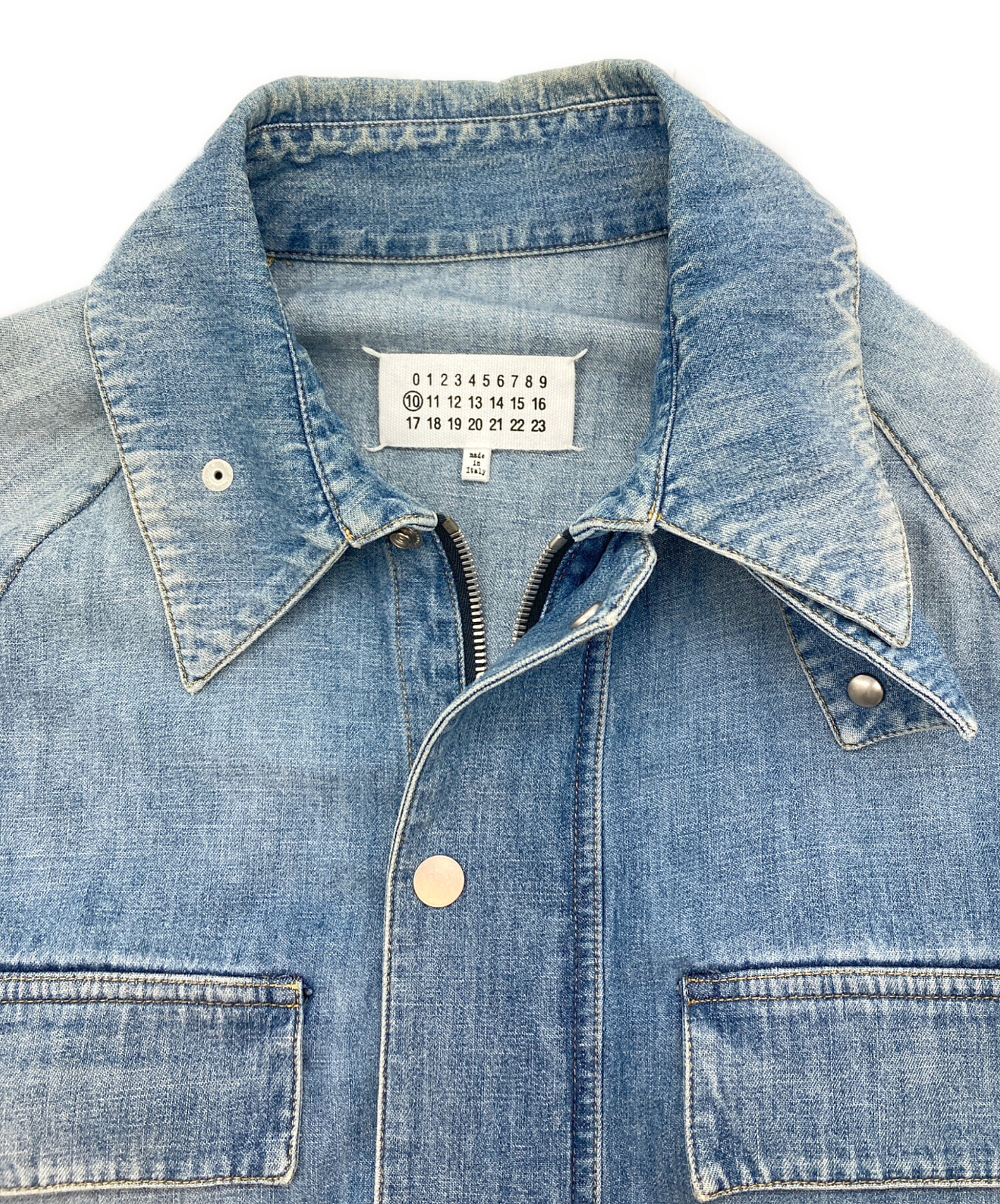 中古・古着通販】Maison Margiela (メゾンマルジェラ) デニムジップ