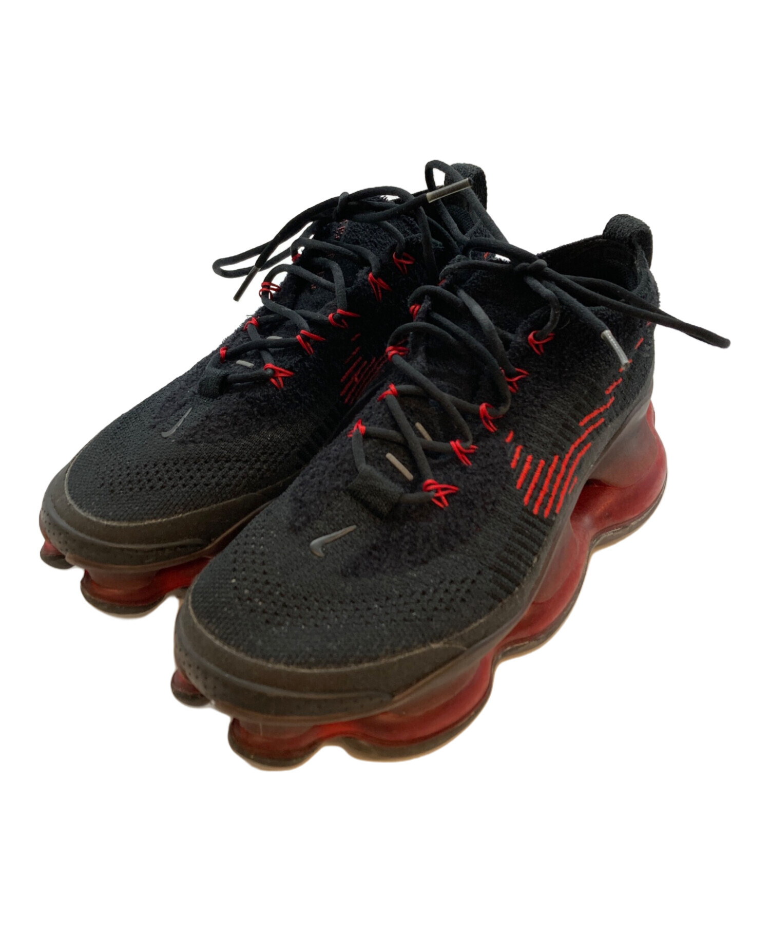 中古・古着通販】NIKE (ナイキ) AIR MAX SCORPION FK ブラック×レッド