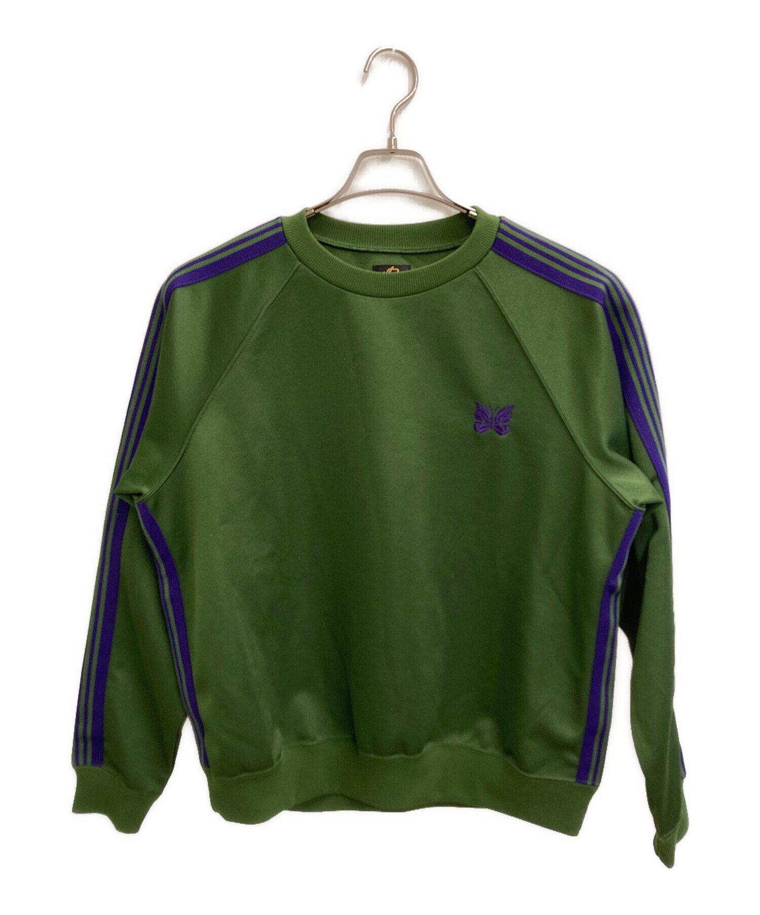 【中古】NEEDLES - Track Crew Neck Shirt 中古・古着通販】Needles (ニードルズ) Track Crew Neck Shirt