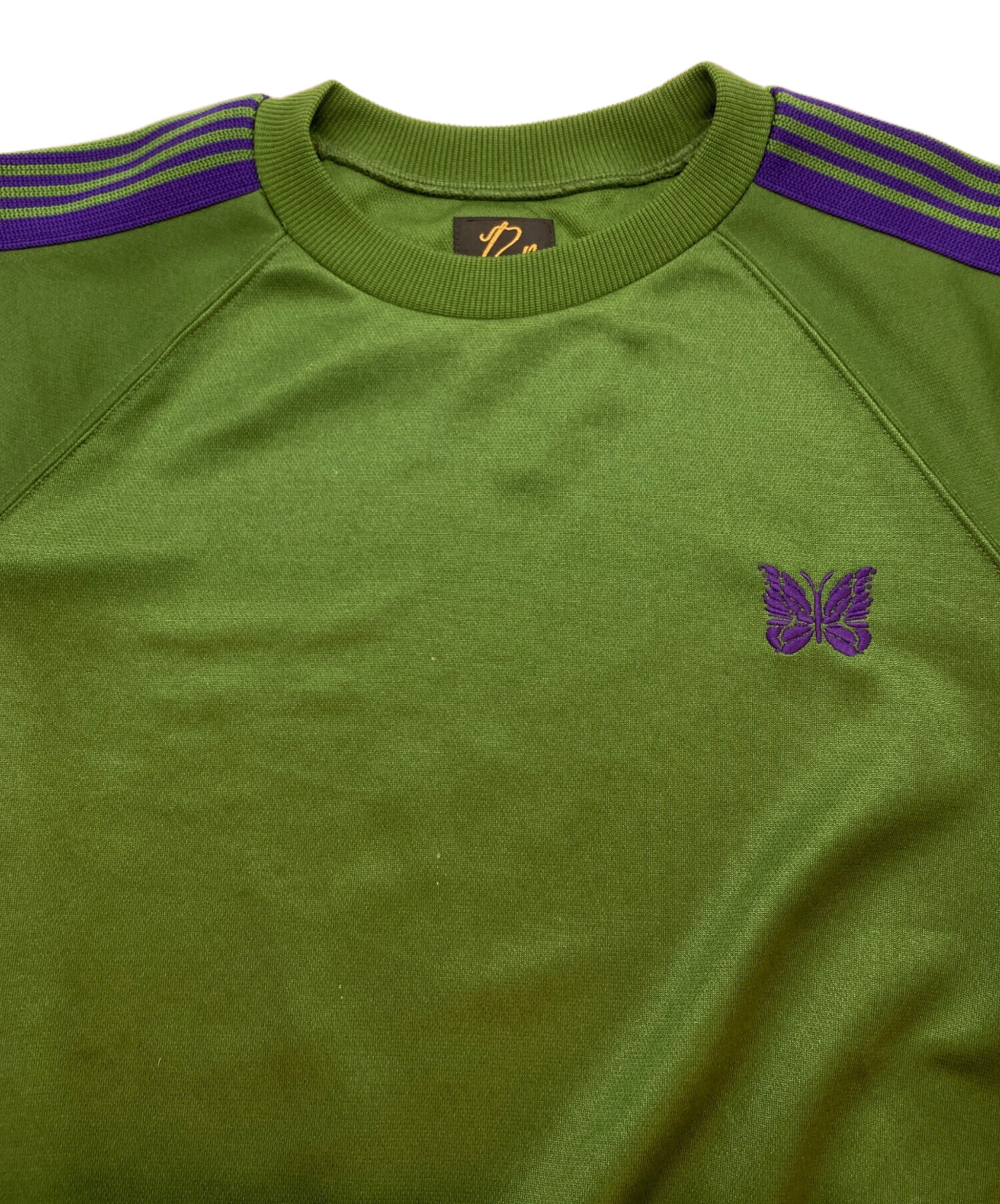 中古・古着通販】Needles (ニードルズ) Track Crew Neck Shirt