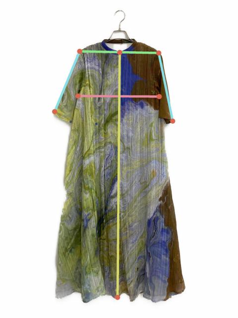 中古・古着通販】Ameri (アメリ) MEDI ERIN WRINKLE DRESS マルチ