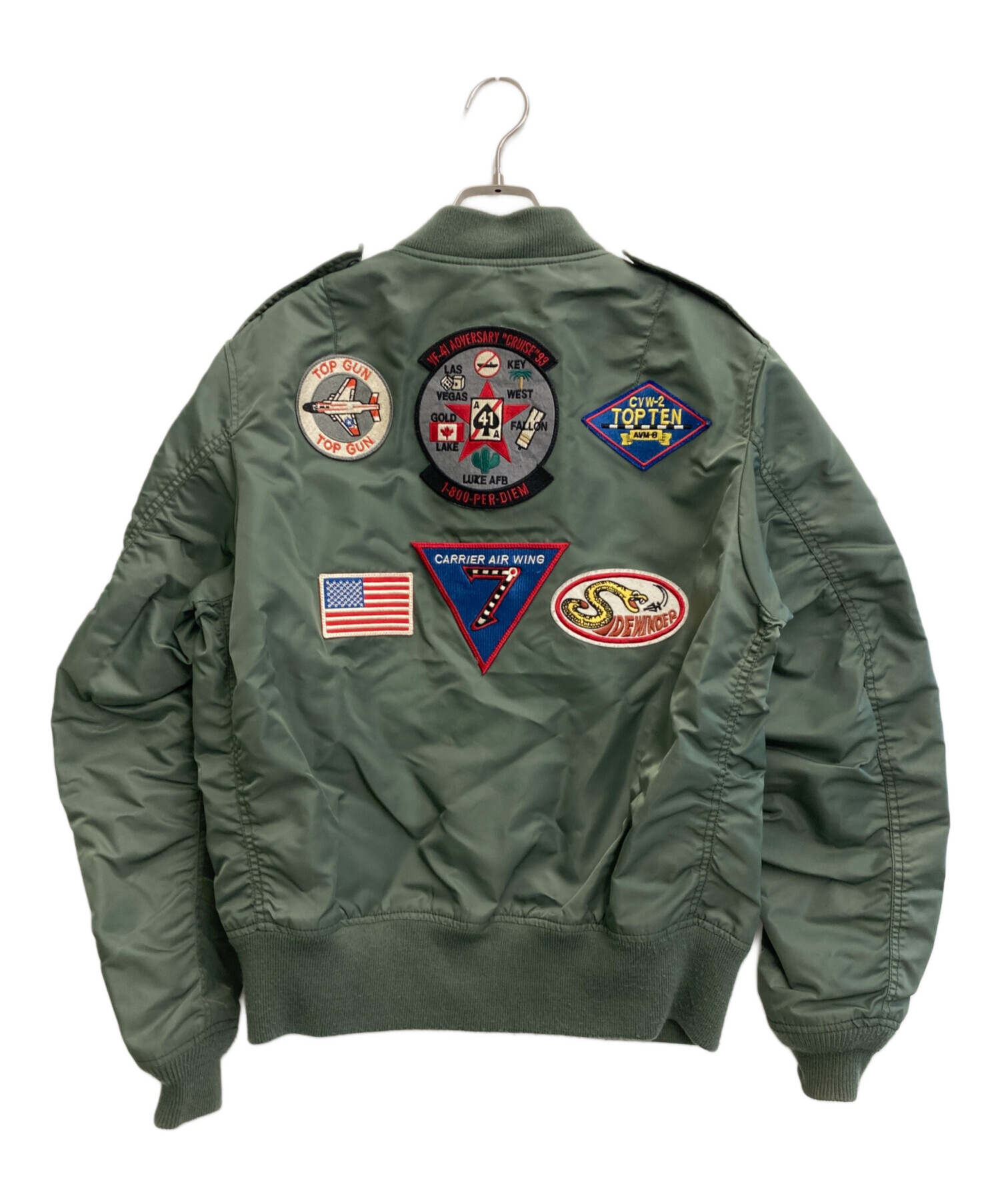 AVIREX USA製 80-90's L-2B フライトジャケット L 中古・古着通販】AVIREX (アヴィレックス) L-2B フライトジャケット