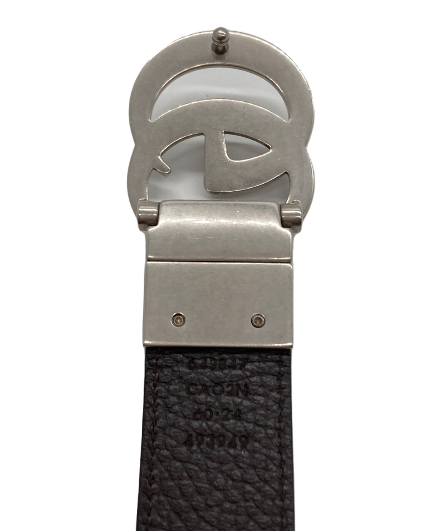 中古・古着通販】GUCCI (グッチ) GGマーモントリバーシブルベルト