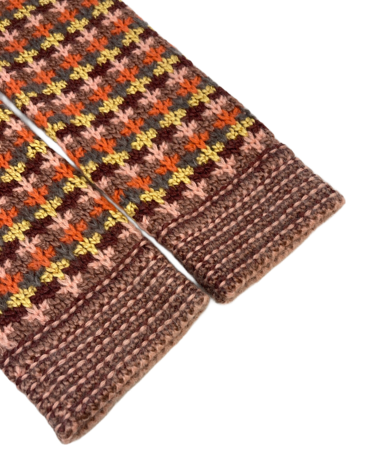 中古・古着通販】MISSONI (ミッソーニ) ケープコート オレンジ サイズ