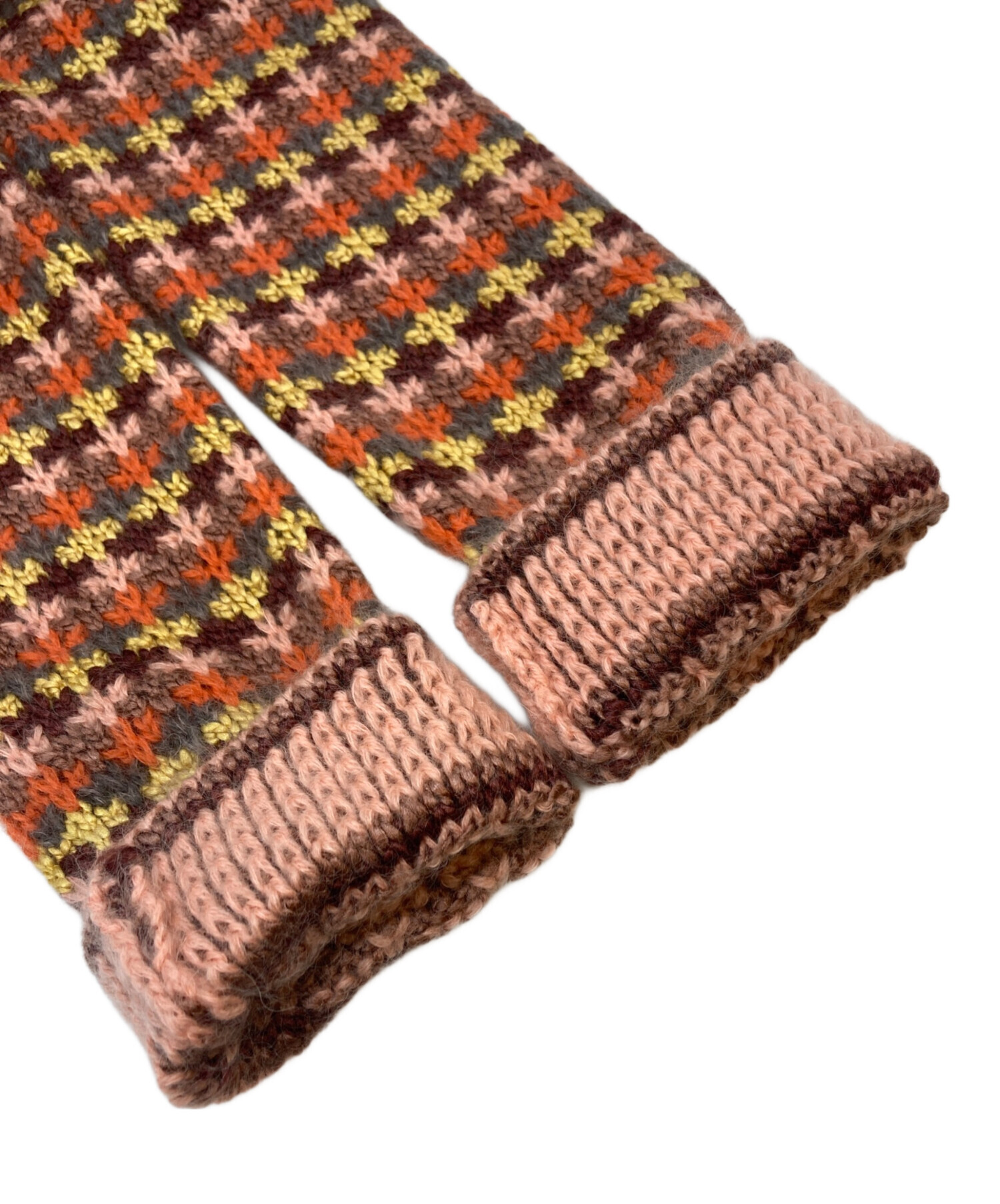 中古・古着通販】MISSONI (ミッソーニ) ケープコート オレンジ サイズ