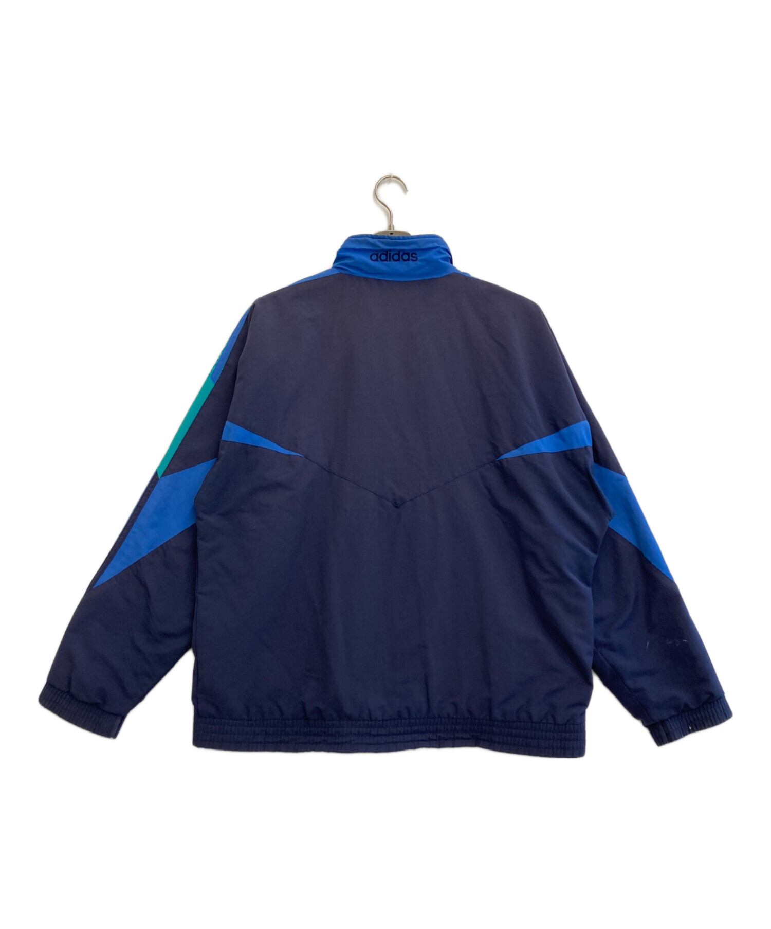 adidas ネイビー ジップジャージ　L'Appartement　未使用品 中古・古着通販】adidas (アディダス) ジップブルゾン ブルー×グリーン