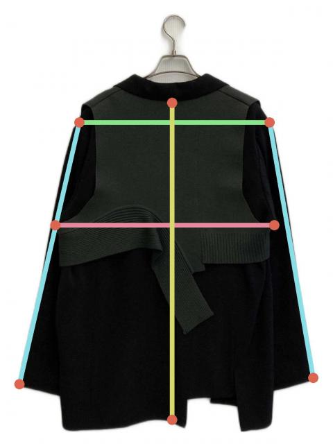 ちーさま様　UN3D./アンスリード/KNIT DOCKING JK ちーさま様 UN3D./アンスリード/KNIT DOCKING JK - メルカリ