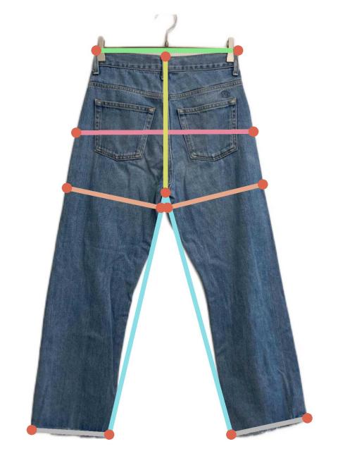 中古・古着通販】DRAWER (ドゥロワー) デニムパンツ スカイブルー
