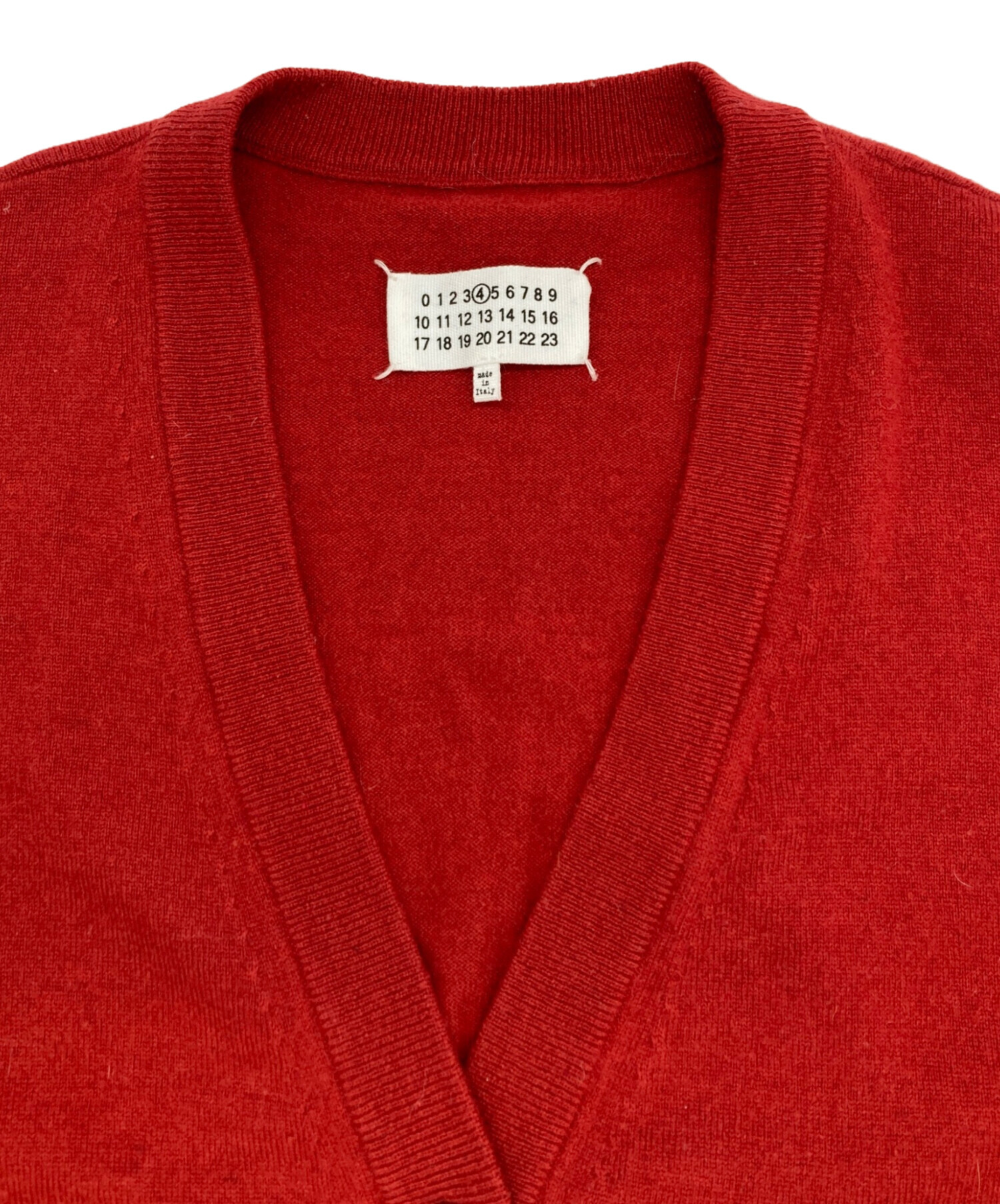 Maison Margiela Vネックカーディガン 完売 現在価格3/20まで 中古・古着通販】Maison Margiela (メゾンマルジェラ) 20AW Vネック
