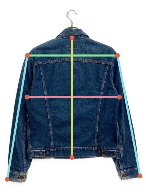 中古・古着通販】LEVI'S (リーバイス) デニムジャケット インディゴ