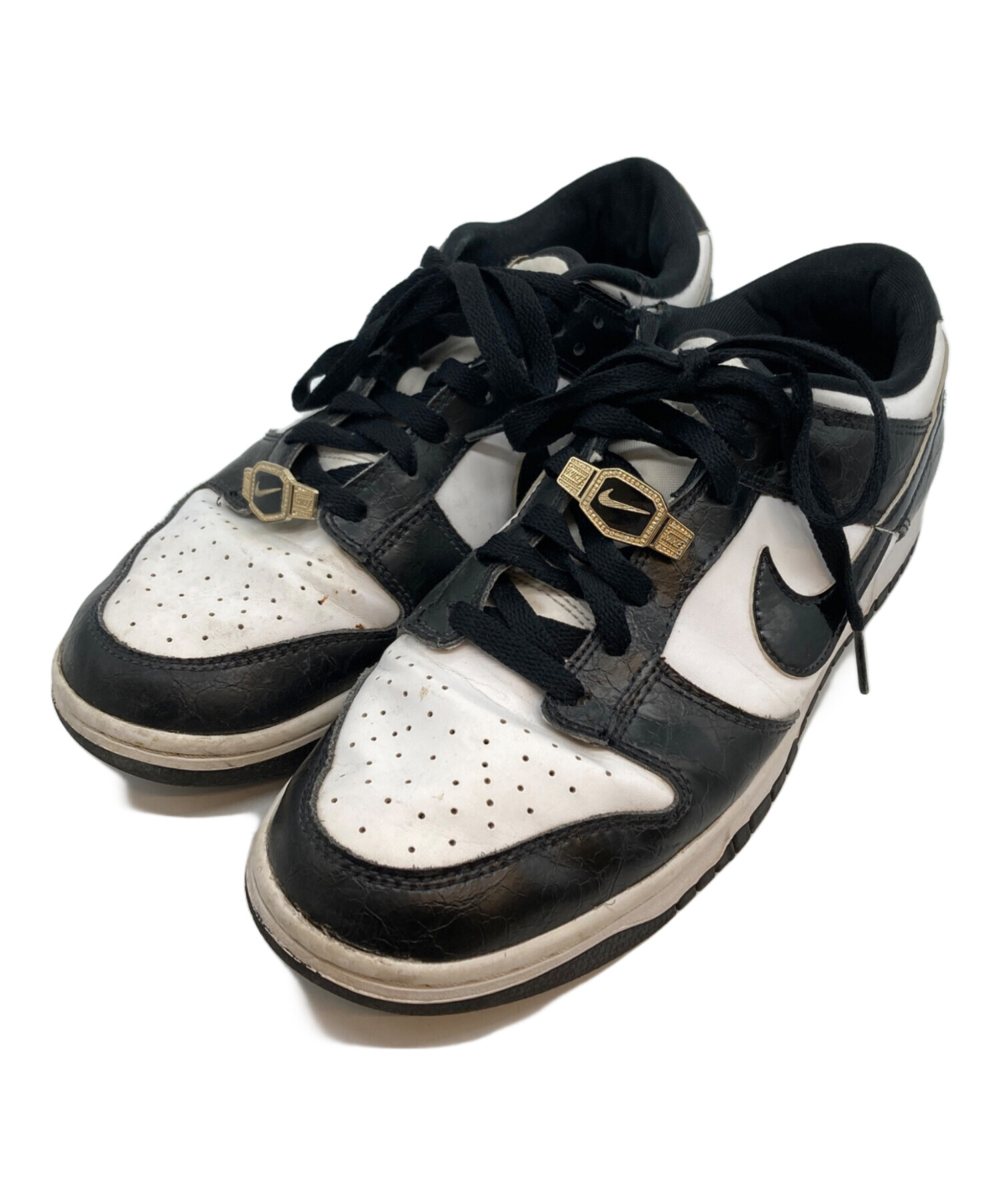 中古・古着通販】NIKE (ナイキ) DUNK LOW RETRO SE ホワイト×ブラック 